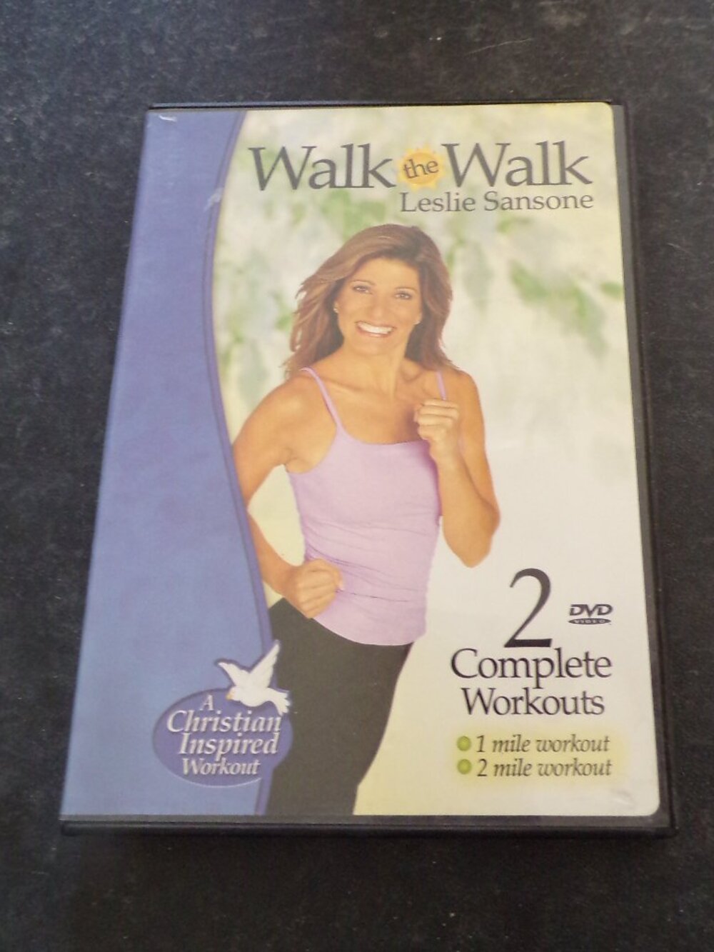 Leslie Sansone: Walk the Walk DVD (1 & 2 Mile Workouts) Christian Inspired